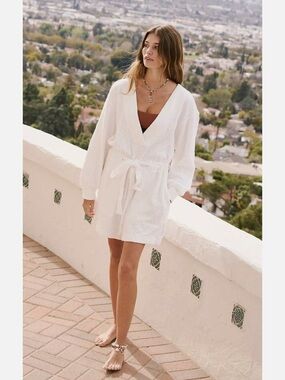Free People FP Beach Greya Romper. Cover up.